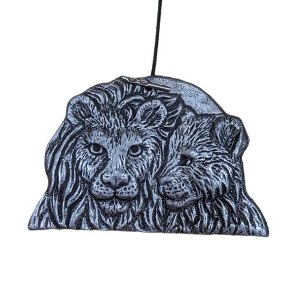 Vintage 1993 Carson Pewter Noah's Ark Windchime - Picture 7 of 7